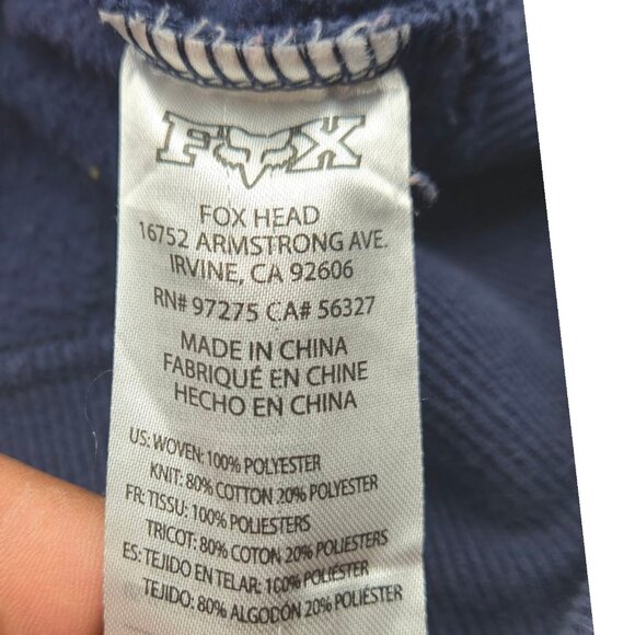 Fox Racing Jacket Mens S Hoodie Pockets Dirt Bike Athleisure Gorpcore Outdoors - Picture 6 of 9